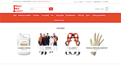 Desktop Screenshot of firstforsafetyltd.co.uk
