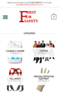 Mobile Screenshot of firstforsafetyltd.co.uk